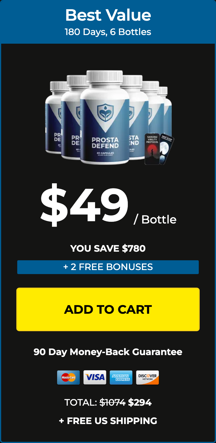 Prosta Defend 180 day supply